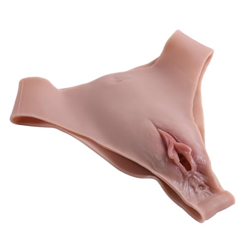 AMZII Strap on Umschnall für Männer Paare Lesbian - Flüssigsilikon Umschnall-Dildos mit Fake Frau Pussy Muschi Strap on Umschnalldildo Höschen Gay Sex Sexspielzeug Peniskäfig für die Männer