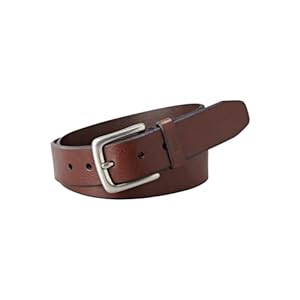 Fossil Men’s Joe Belt, Brown, 34, bruin, 34