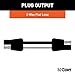 CURT 58020 2-Pin Flat Wiring Harness with 12-Inch Wires