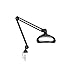 Vision-Luxo WAL026781 ESD-Safe LED UV Magnifier with 5 Diopter Lens, 45 in. Arm, Edge Clamp Mount, Black