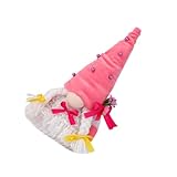 Poupée gnome de mariage : parure de poupée en tissu, décorative et magnifique, bel effet visuel, poupées gnomes