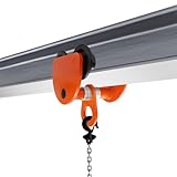 Chariot à poutres 2T/3T Chariot manuel Largeur réglable : 90-140 mm (2 tonnes)...