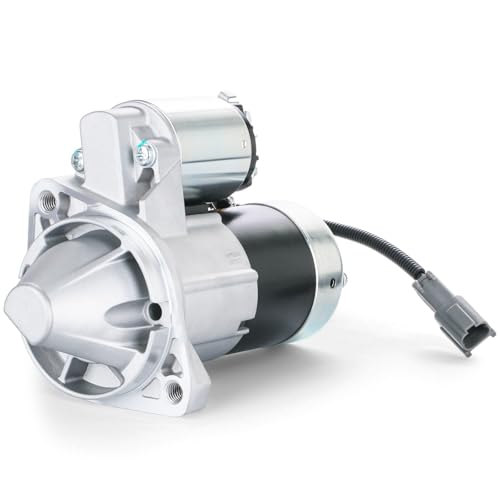Image of 17859N New Starter Compatible with Nissan 2002 2003 2004 Frontier, Nissan Xterra V6 3.3L 02 03 04, 12V 1.4KW 11T CW, M000T87481 23300-4S103 17859 M0T87481 M0T87481ZC