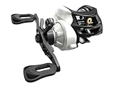 Fishdrops Luna Baitcasting Reels Lightweight & Smooth Design, 12.12 LB Max Drag, Classic Gear Ratio 6.3:1 Low Profile Bait Caster, Anti-Corrosion Baitcasting Fishing Reels