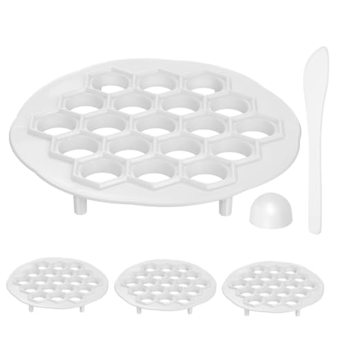 Cabilock 4 Sets Dumpling Mould Beginner Friendly Pierogi Press for Easy Homemade Dumplings Space Efficient Kitchen Tool for Family Gatherings Crafted From Food Grade Materials