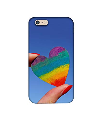 Amazon Brand - Solimo Designer Heart 3D Printed Hard Back Case Mobile Cover for Apple iPhone 6 Plus / 6S Plus