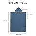 MOKANI Surf Poncho Umziehhilfe Strand für Damen Herren Erwachsene Jugendliche, Ultraleicht und Schnelltrocknend, Badeponcho Handtuch Poncho aus Mikrofaser auch als Umkleidehilfe Strand (Dunkelblau)