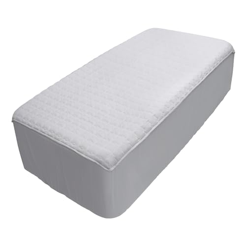 GOTIDYボックスシーツ エアーベッド専用 エアーベッド シーツ シングル エアーベッド カバー 抗菌・防臭・防ダニ エアーマットレス シーツ 肌触りが良い 裏面防水加工 着脱簡単 丸洗い可能 オールシーズン(ポリコットン・グレー・シングルサイズ・高さ50CMまで兼用)