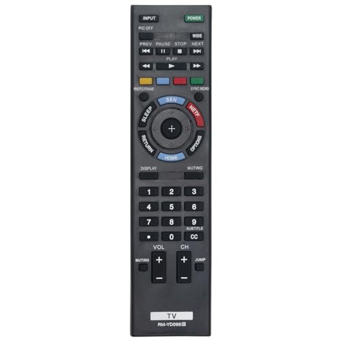 Télécommande de rechange RM-YD096 pour téléviseur Sony KDL-60R510A