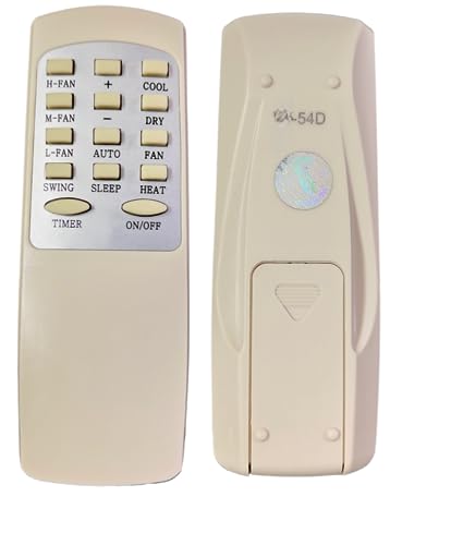 Image of Ehop Compatible /Replacement Remote Control for Lloyd AC with H-Fan Function AC-54D (Exactly Same Remote Will Only Work)
