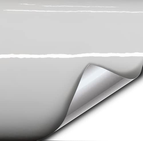 VViViD White Gloss Vinyl Wrap Roll with Air Release Technology (25ft x 5ft)