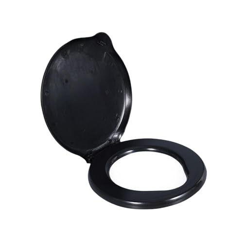 FytStycale Bucket Toilet Seat with Lid, Convenient Sturdy (No Bucket) for 20L Bucket for Outdoor,Hiking, Road Trips, Emergency
