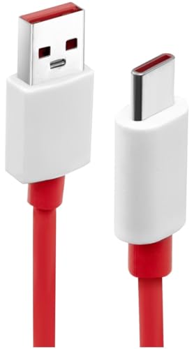 Image of Smolink 120W Type C to USB Charging Cable | Compatible with OnePlus USB Adapter | Nord Power 5G Delivery for SuperVOOC |Original Ultra-Fast Charging