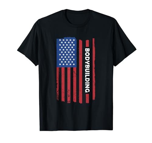 Sport Us Flag Culturismo Camiseta