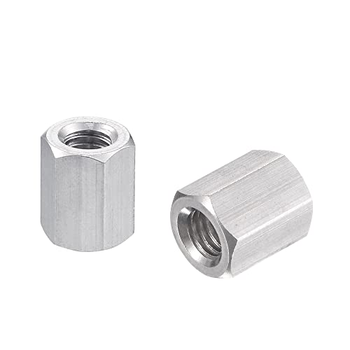 Écrous hexagonaux M5 uxcell filetés 10 mm pour stopper le jeu des vis