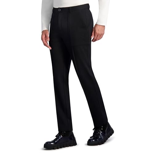 KARL LAGERFELD Men's Stretchy Soft Dress Pant3