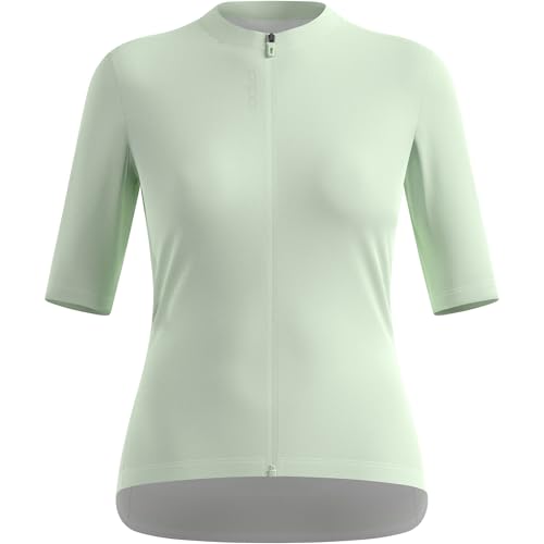 Maillot vélo femme Odlo vert pour vos sorties cyclisme estivales