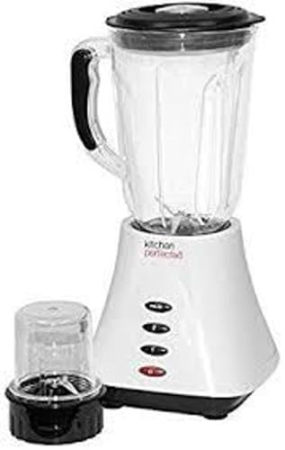 KitchenPerfected 500w 1.5Ltr Table Blender with Mill - 2 Speed Settings - Pulse Setting - 35ml...