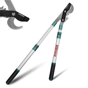 Taille-Haie Manuel Extensible 99 cm Lames Acier Trempé HYCHIKA