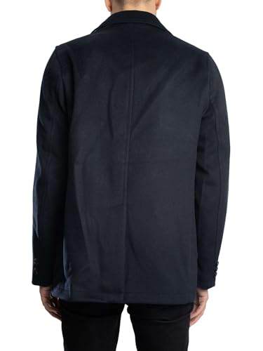 Ted Baker Men's Aldovie Peacoat Jacket, Navy3