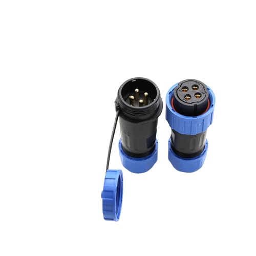 Conector eléctrico TY20 4 pines hembra sin soldadura miniatura 3
