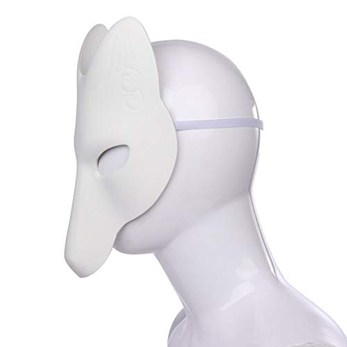 Máscara de raposa de Halloween da KESYOO, fantasia de animal, máscara de Halloween, carnaval, vestid
