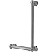 Jaclo G33-32H-12W-LH-MBK - G33 32H x 12W 90? Left Hand Grab Bar
