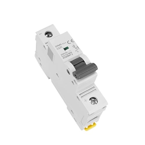 Disjoncteur MCB GYM9-125 DC 1P 125A pour panneau solaire photovoltaïque