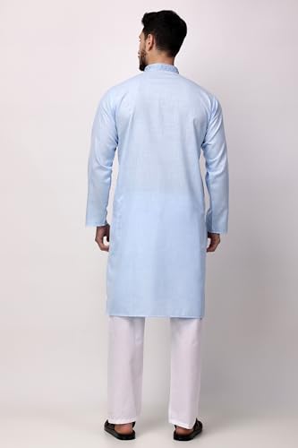 Image of Royal Kurta Men's Cotton Printed Kurta Pyjama