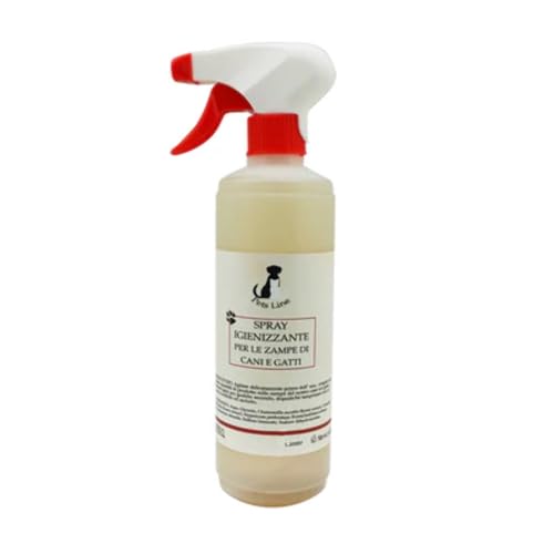 SPRAY IGIENIZZANTE PER LE ZAMPE DI CANI E GATTI 500 ml