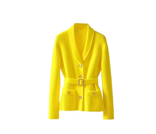 Cardigan en tricot enveloppant pour femme le gilet épais style cocooning