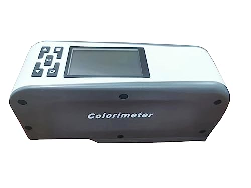 Cnyst Lab Colorimeters Color Meter Color Difference Tester With Measuring Caliber 8Mm Wf32 Specially For Flat Surface With Illumination Condition 8/D Tft True Color Display Screen Data Storage #TOP4