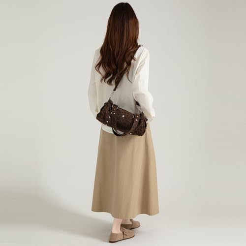 Sac moderne imprimé léopard en nylon technique | Accessoire de mode