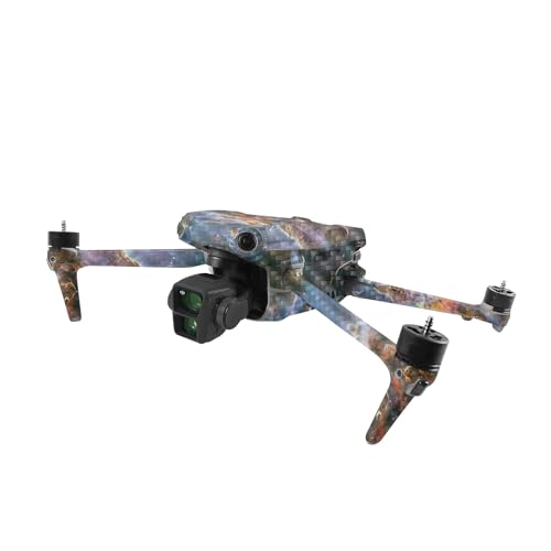 Image of MightySkins Carbon Fiber Skin Compatible with DJI Air 3 - Eagle Nebula | Protective, Durable Textured Carbon Fiber Finish | Easy to Apply