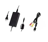 RUITROLIKER AC Adapter Power Supply with AV Cable for PlayStation 2 Slim 70000
