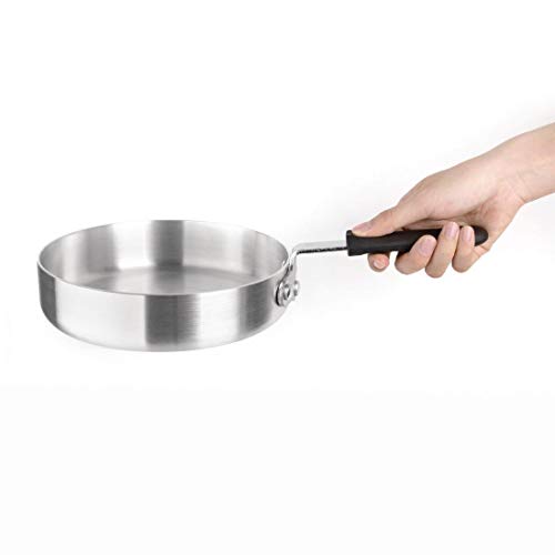 Vogue Saute Pan 1.6Ltr/46X200mm Aluminium Frying Kitchen Cookware Fry Pot Second Image