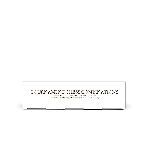 A&A Tournament Chess Set/ 20''x20'' Foldable Silicone Chess Board / 3.75'' King Height Plastic Quadruple Weighted Classic Staunton Pieces/Storage Bag for 6 Years Old - 2 Players - Image 13