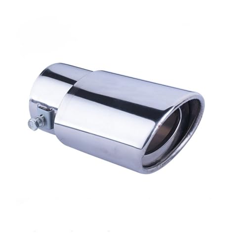 Embouts d'échappement voiture en inox anti-corrosion pour canule de silencieux droit