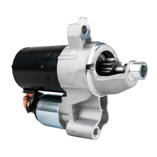 Starter compatible con Audi A4 2009-2016, A4 Quattro 2009-2016, A5 2010-2014, A5 Quattro 2010-2017, A6 2012-2016, Q5 2011-2017, Motor de arranque 06D911021B L4 2.0L miniatura 1