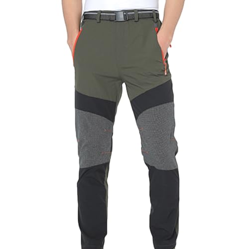Men's Hiking Pants Quick Dry Outdoor Water Resistant Lightweight Mountain Breathable Zipper Pocket Cargo Work Pants2