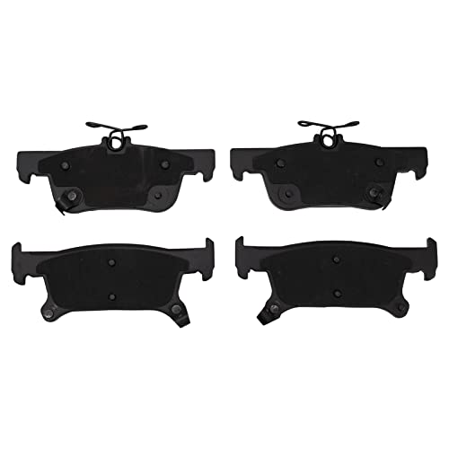 Image of TRQ Rear Brake Pad and Rotor Set Ceramic Compatible with 2017-2018 Buick Envision
