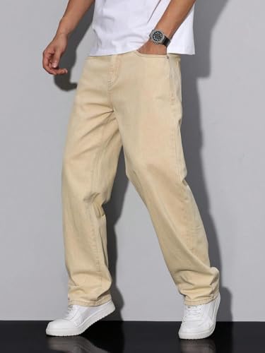 Image of KOTTY Men's Regular Fit Denim Jeans - Comfortable, Stylish Casual Pants for Street Wear