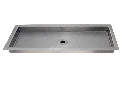 Kegco SEDP-220D Drip Tray, 12", Stainless Steel