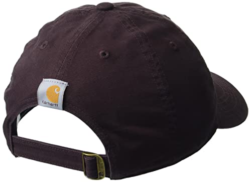 Carhartt Womens Canvas Script Graphic Baseball Cap, Blackberry, One Size Us #TOP1