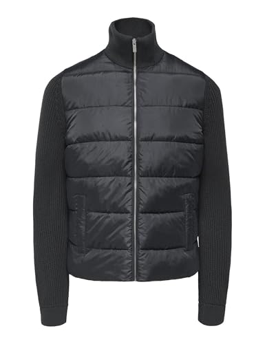 ONLY & SONS Onsmane Life Mixed Jacket Otw, Gessato Grigio,