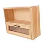 Conception à plusieurs tiroirs : les tiroirs de rangement de bureau en bois sont dotés d’un couvercle à charnière pour un accès facile, vous permettant de ranger sans effort vos créations artisanales, votre petite papeterie ou vos objets de collection. boîte de rangement avec couvercle en bois, organisateur de bureau