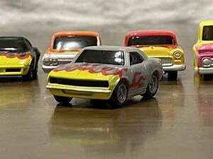 カークラブアメ車マッスルカーファイヤーパターン裏地フリース