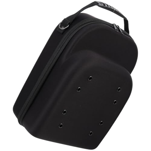Bolsa para almacenar y transportar sombreros en viajes con protección EVA negra