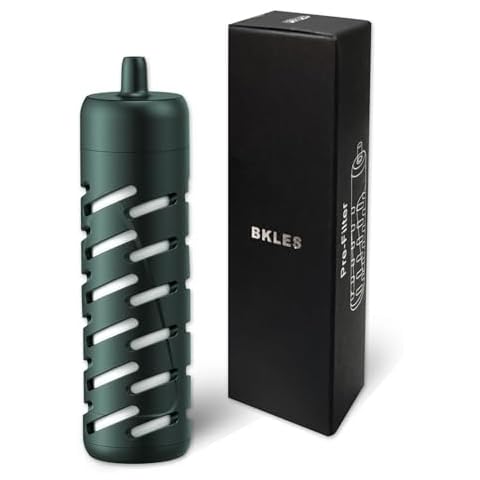 Pre-Filter Replacement Set for the BKLES BK2000 Electric Portable Camping Water Filter - Green Color Cover