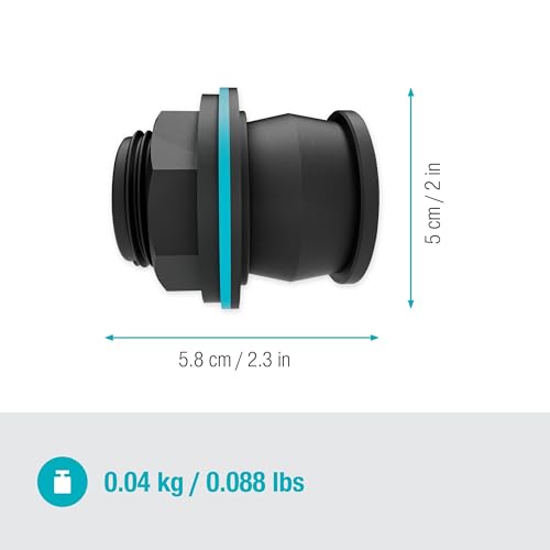 Gardena Push IN Einsteck-Tankverbinder, einfache Installation, lecksichere Verbindung, langlebige Dichtung (09095-20)